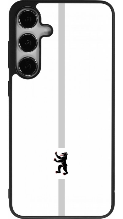Samsung Galaxy S24+ Case Hülle - Silikon schwarz Kanton AI weiss