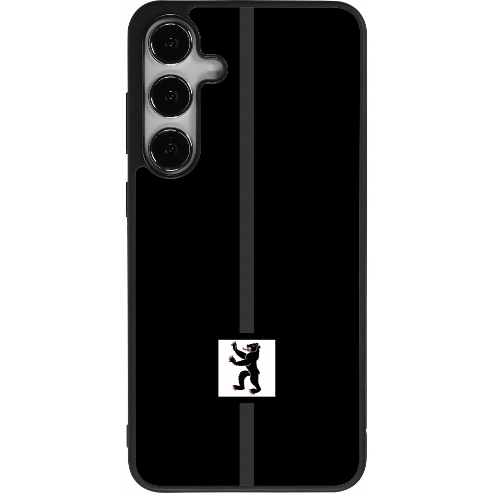 Samsung Galaxy S24+ Case Hülle - Silikon schwarz Kanton AI schwarz