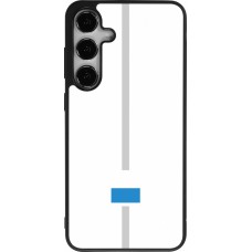 Samsung Galaxy S24+ Case Hülle - Silikon schwarz Kanton LU weiss