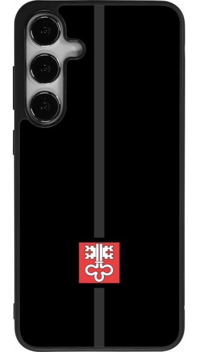 Samsung Galaxy S24+ Case Hülle - Silikon schwarz Kanton NW schwarz
