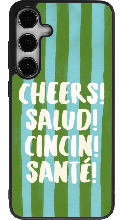 Coque Samsung Galaxy S24+ - Silicone rigide noir Cheers 2026