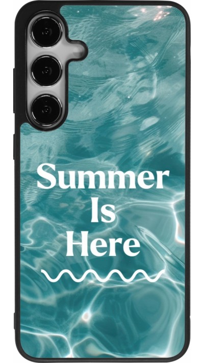Coque Samsung Galaxy S24+ - Silicone rigide noir Summer 2025 Summer is here