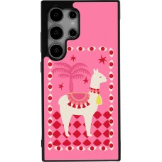 Coque Samsung Galaxy S24 Ultra - Silicone rigide noir Alpaca 2026