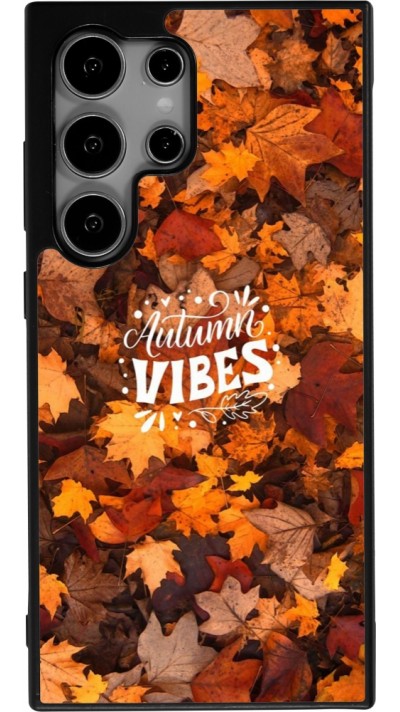 Coque Samsung Galaxy S24 Ultra - Silicone rigide noir Autumn 25 Autumn vibes