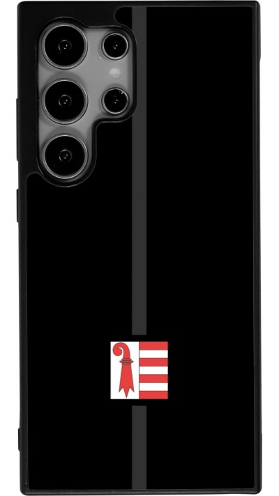Samsung Galaxy S24 Ultra Case Hülle - Silikon schwarz Kanton JU schwarz