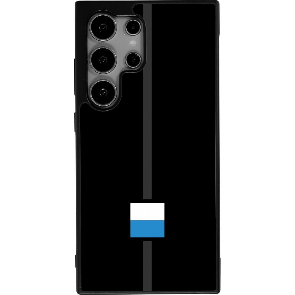 Samsung Galaxy S24 Ultra Case Hülle - Silikon schwarz Kanton LU schwarz