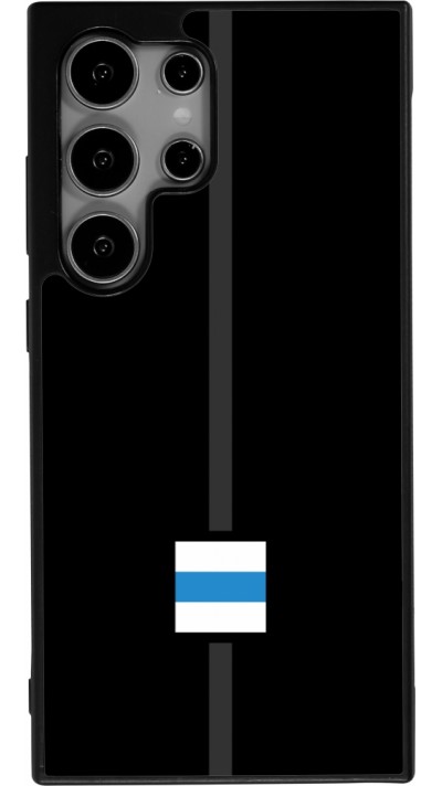 Samsung Galaxy S24 Ultra Case Hülle - Silikon schwarz Kanton ZG schwarz
