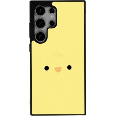 Coque Samsung Galaxy S24 Ultra - Silicone rigide noir Easter 2026 Little chicken