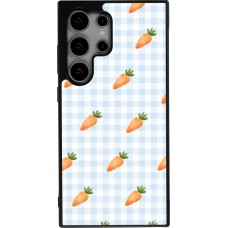 Coque Samsung Galaxy S24 Ultra - Silicone rigide noir Easter 2026 Pattern carrots