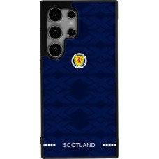 Coque Samsung Galaxy S24 Ultra - Silicone rigide noir Maillot de football Ecosse 2026 personnalisable