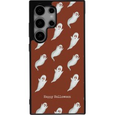 Coque Samsung Galaxy S24 Ultra - Silicone rigide noir Halloween 2025 Pattern of ghosts