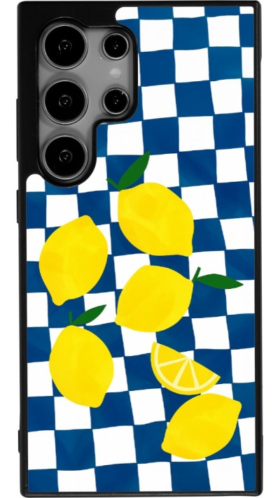 Coque Samsung Galaxy S24 Ultra - Silicone rigide noir Illustration lemons 2026