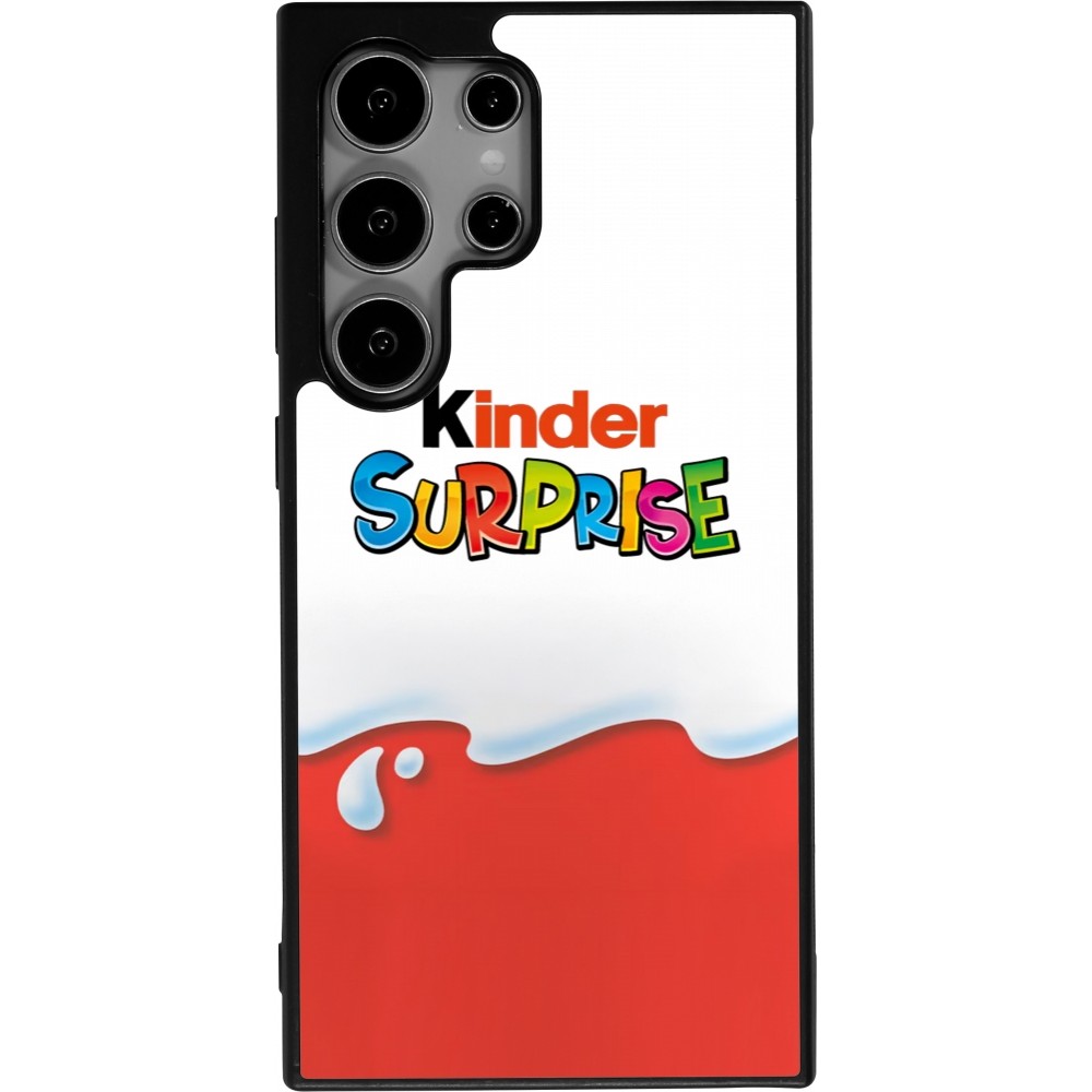 Coque Samsung Galaxy S24 Ultra - Silicone rigide noir Kinder Surprise