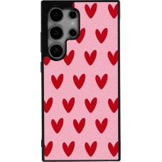 Coque Samsung Galaxy S24 Ultra - Silicone rigide noir Saint Valentines Day 26 Pattern heart