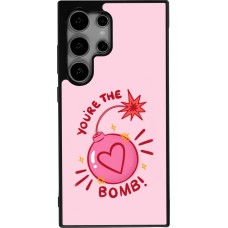 Coque Samsung Galaxy S24 Ultra - Silicone rigide noir Saint Valentines Day 26 You are the bomb