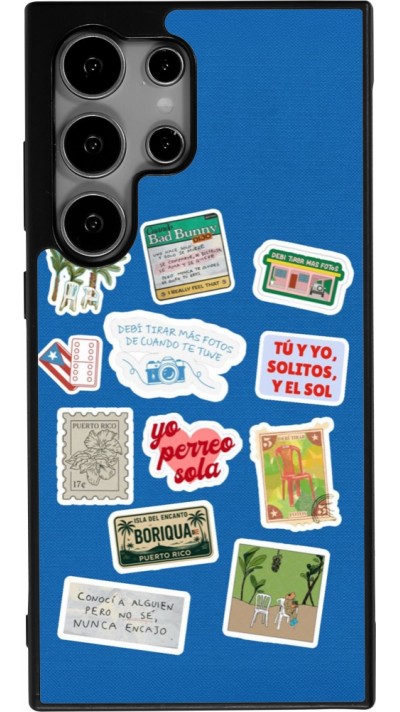 Coque Samsung Galaxy S24 Ultra - Silicone rigide noir Seals of the Dominican Republic DTMF