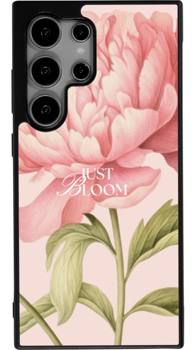 Coque Samsung Galaxy S24 Ultra - Silicone rigide noir Just Bloom 2026
