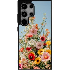 Coque Samsung Galaxy S24 Ultra - Silicone rigide noir Spring flowers 2026