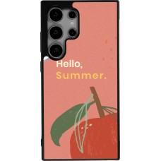 Coque Samsung Galaxy S24 Ultra - Silicone rigide noir Summer 2025 Hello summer