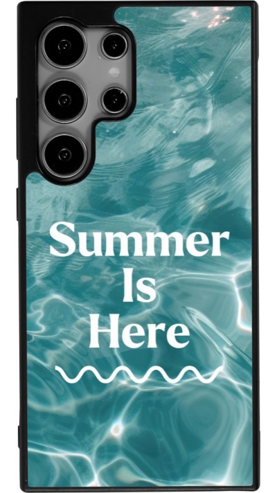 Coque Samsung Galaxy S24 Ultra - Silicone rigide noir Summer 2025 Summer is here