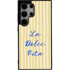 Coque Samsung Galaxy S24 Ultra - Silicone rigide noir The good life 2026