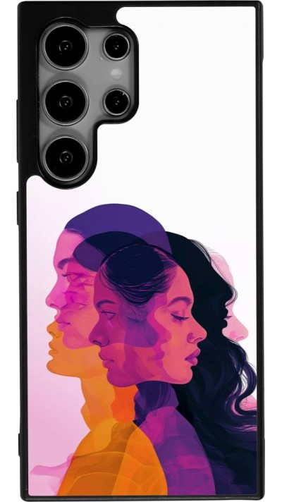 Coque Samsung Galaxy S24 Ultra - Silicone rigide noir Womens day 2026 10