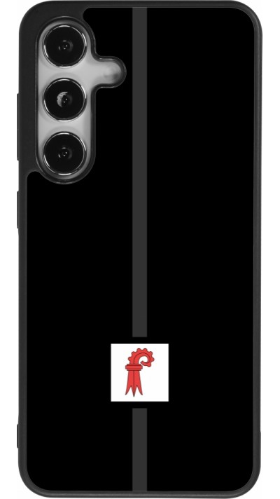 Coque Samsung Galaxy S25 - Silicone rigide noir Canton BL noir