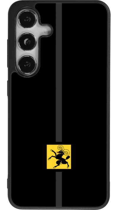 Coque Samsung Galaxy S25 - Silicone rigide noir Canton SH noir