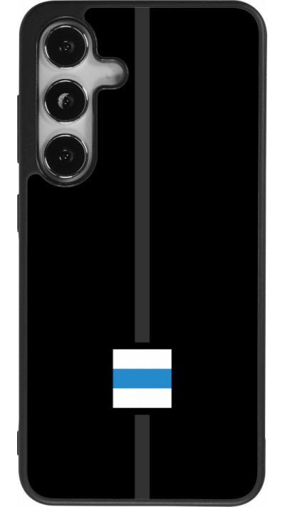 Coque Samsung Galaxy S25 - Silicone rigide noir Canton ZG noir
