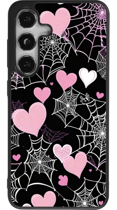 Samsung Galaxy S25 Case Hülle - Silikon schwarz Halloween 2024 girly