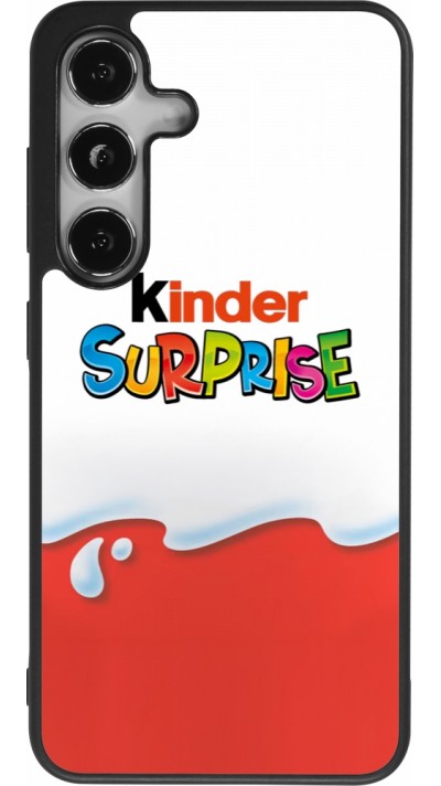 Samsung Galaxy S25 Case Hülle - Silikon schwarz Kinder Surprise