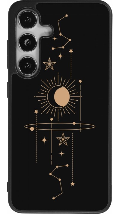 Samsung Galaxy S25 Case Hülle - Silikon schwarz Spring 23 astro