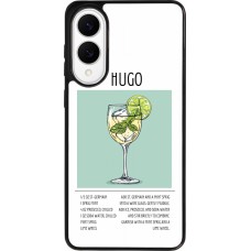 Coque Samsung Galaxy S25 Edge - Silicone rigide noir Cocktail recette Hugo