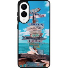 Coque Samsung Galaxy S25 Edge - Silicone rigide noir Cool Cities Directions