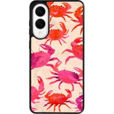 Coque Samsung Galaxy S25 Edge - Silicone rigide noir Crabs Paint