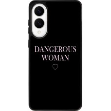 Coque Samsung Galaxy S25 Edge - Silicone rigide noir Dangerous woman