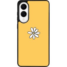 Coque Samsung Galaxy S25 Edge - Silicone rigide noir Easter 2023 daisy