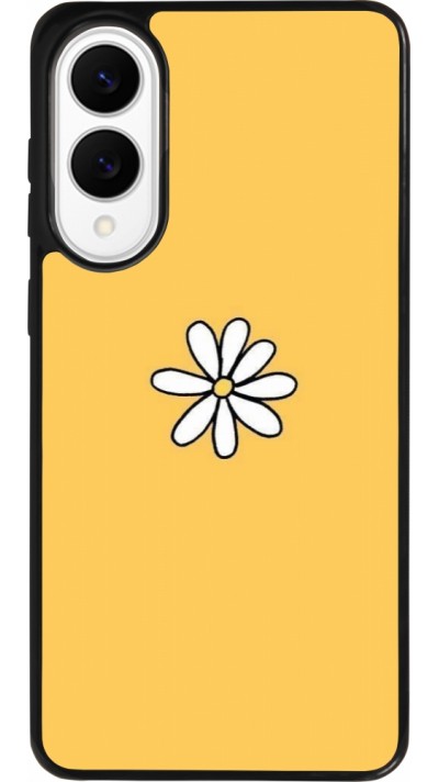 Coque Samsung Galaxy S25 Edge - Silicone rigide noir Easter 2023 daisy
