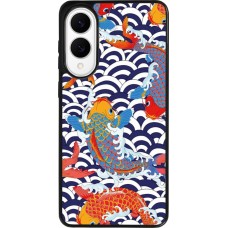 Coque Samsung Galaxy S25 Edge - Silicone rigide noir Easter 2023 japanese fish