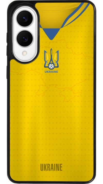 Coque Samsung Galaxy S25 Edge - Silicone rigide noir Maillot de football Ukraine Coque Samsung Galaxy S25 Edge - Silicone rigide noir Maillot de football Ukraine