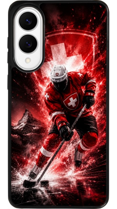 Coque Samsung Galaxy S25 Edge - Silicone rigide noir Hockey World Championship Player