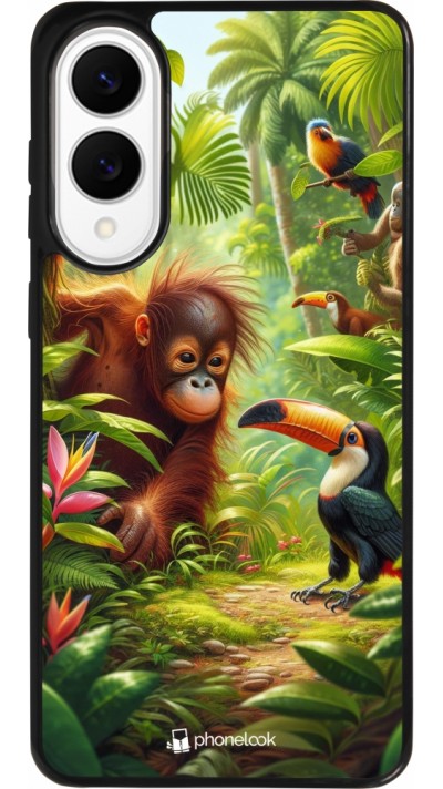 Samsung Galaxy S25 Edge Case Hülle - Silikon schwarz Tropischer Dschungel Tayrona Samsung Galaxy S25 Edge Case Hülle - Silikon schwarz Tropischer Dschungel Tayrona