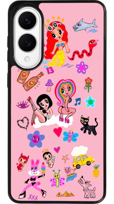 Coque Samsung Galaxy S25 Edge - Silicone rigide noir Karol G La Bichota Manana Sera Bonito