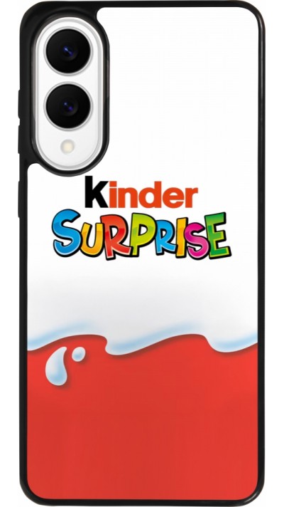 Coque Samsung Galaxy S25 Edge - Silicone rigide noir Kinder Surprise
