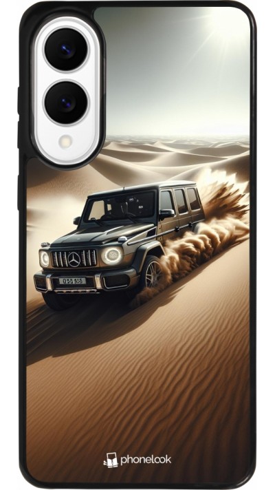 Coque Samsung Galaxy S25 Edge - Silicone rigide noir Mercedes G Drift Desert Coque Samsung Galaxy S25 Edge - Silicone rigide noir Mercedes G Drift Desert