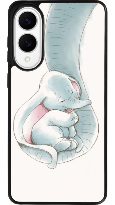 Coque Samsung Galaxy S25 Edge - Silicone rigide noir Mom 1903 Coque Samsung Galaxy S25 Edge - Silicone rigide noir Mom 1903