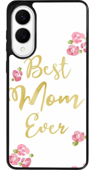 Coque Samsung Galaxy S25 Edge - Silicone rigide noir Mom 2024 best Mom ever Coque Samsung Galaxy S25 Edge - Silicone rigide noir Mom 2024 best Mom ever