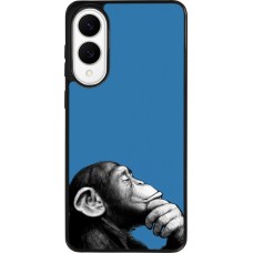 Coque Samsung Galaxy S25 Edge - Silicone rigide noir Monkey Pop Art