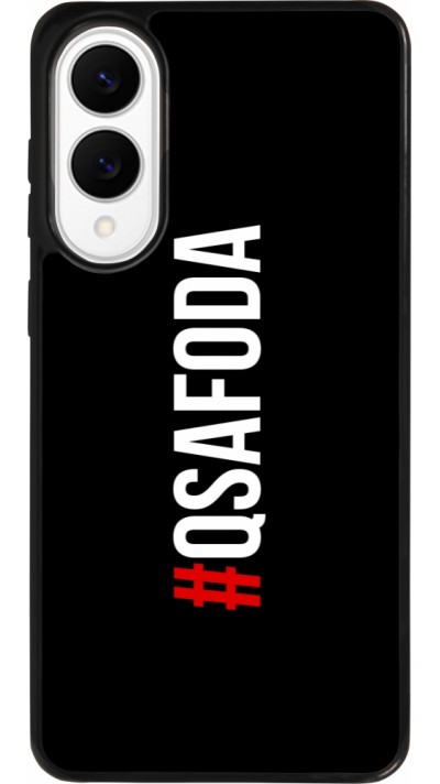 Coque Samsung Galaxy S25 Edge - Silicone rigide noir Qsafoda 1 Coque Samsung Galaxy S25 Edge - Silicone rigide noir Qsafoda 1