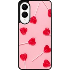Coque Samsung Galaxy S25 Edge - Silicone rigide noir Saint Valentines Day 26 Lollipop